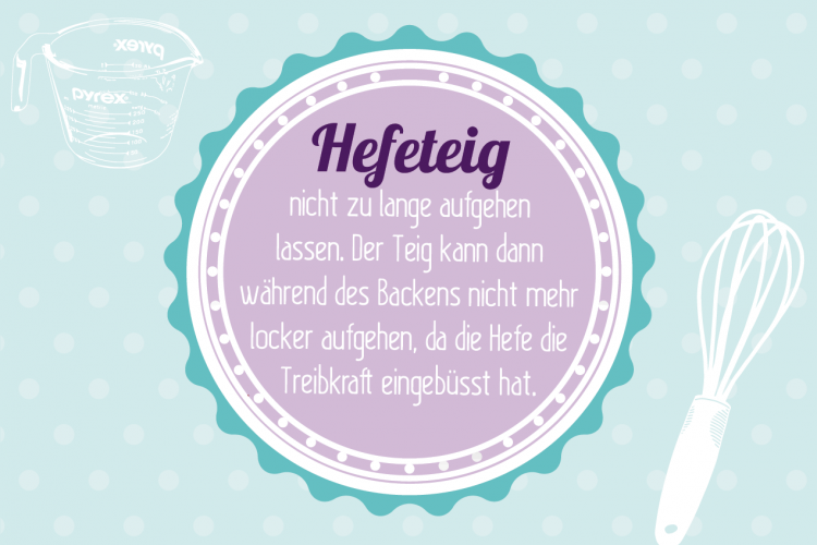 Backtipp Hefeteig
