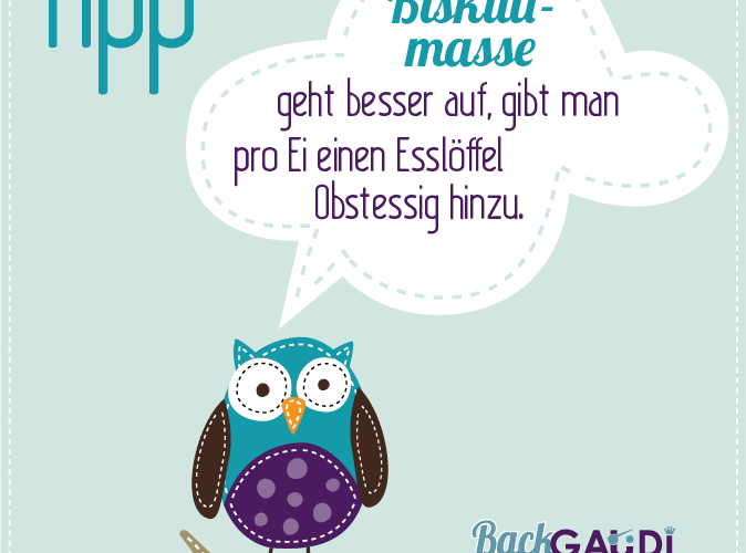 Backtipp Bisquit