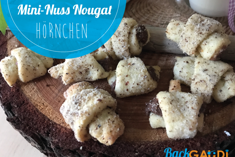 Nuss Nougat Hörnchen – BackGAUDI