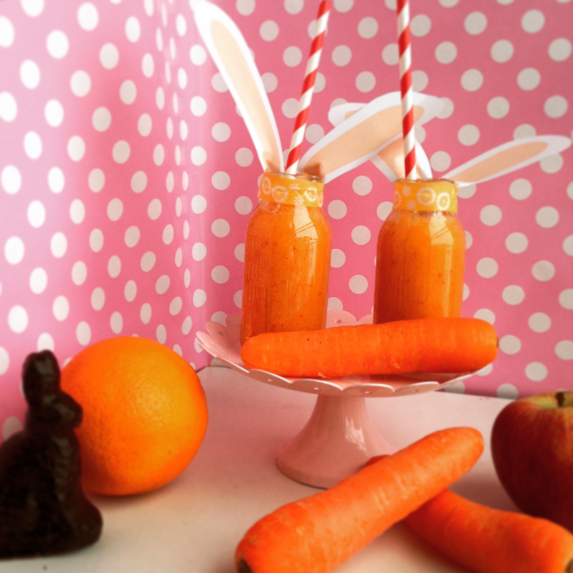 Oster-Drink (Karotten-Apfel-Orangen Smoothie) - BackGAUDI