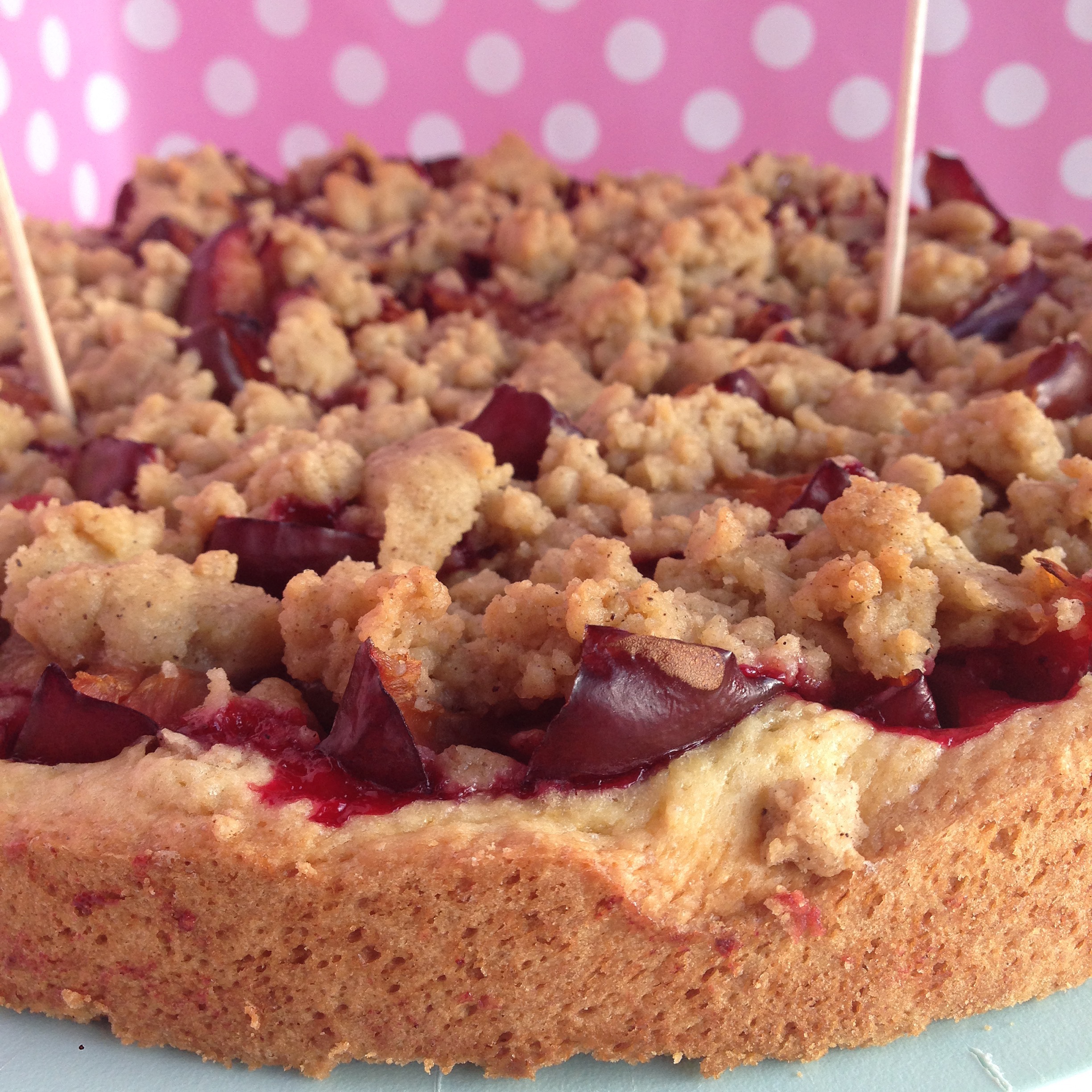 Zwetschgenkuchen mit Zimtstreusel - BackGAUDI